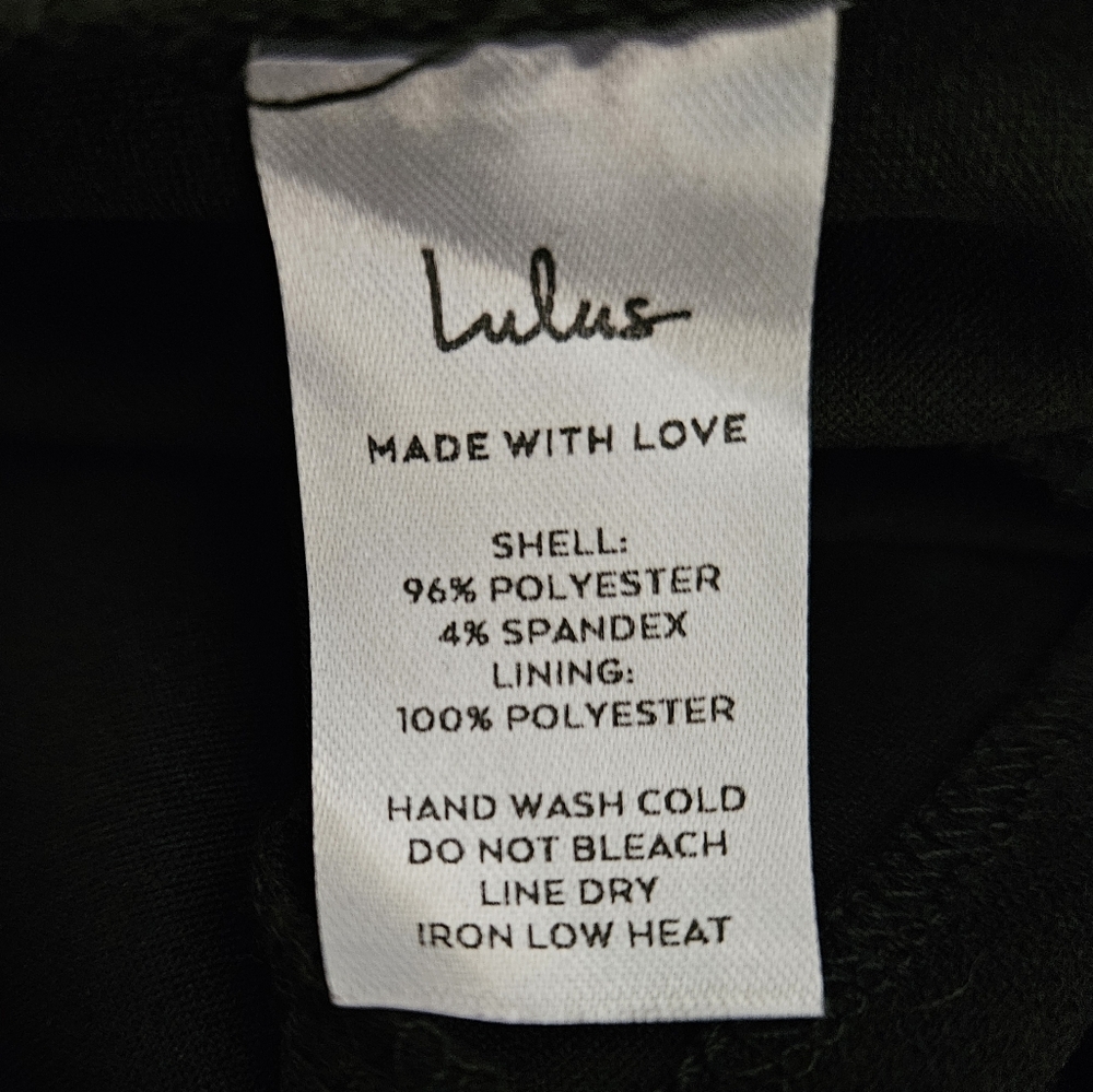 Lulu's Black One-Shoulder Long Sleeve Dress - Picture 8 of 9